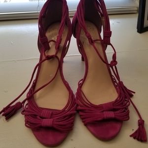 Size 8 pink heels